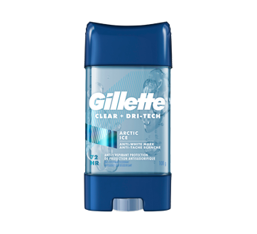 Image du produit Gillette - Xtend antisudorifique et désodorisant en gel transparent, 108 g, fraîcheur glaciale