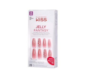 Image 2 du produit Kiss - Ongles de fantaisie gelée, 28 unités, Be Jelly