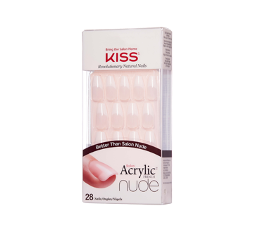 Image 2 du produit Kiss - Kiss Salon manucure francaise acrylique, 28 unités