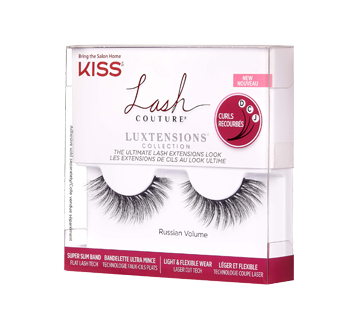 Image 2 du produit Kiss - Lash Couture Luxtensions faux cils, 1 unité, Lux - 01