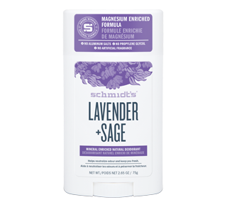Désodorisant, lavande + sauge, 75 g