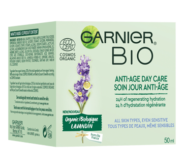 Garnier Bio soin jour anti-âge au lavandin biologique, 50 ml