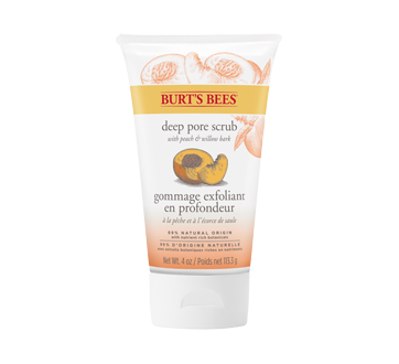 Gommage exfoliant en profondeur à la pêche et à l'écorce de saule, 110 g