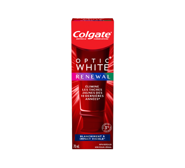 Image du produit Colgate - Optic White Renewal dentifrice blanchissant, 70 ml, High Impact White