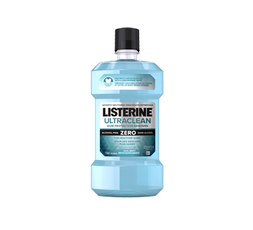 Image du produit Listerine - Rince-bouche antiseptique, 1 L, menthe raffraichissante