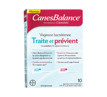 Image du produit Canesten - CanesBalance gel vaginal à usage unique, 10 unités