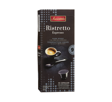Ristretto Espresso capsules pour Nespresso, 10 unités
