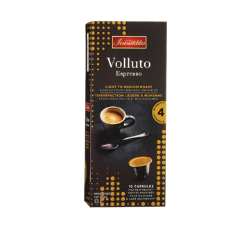 Image du produit Irresistibles - Volluto Espresso capsules pour Nespresso, 10 unités