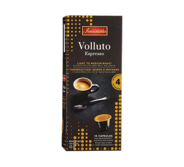 Volluto Espresso capsules pour Nespresso, 10 unités