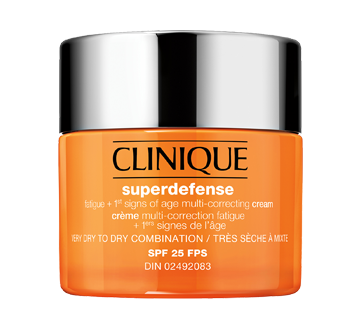 Image du produit Clinique - Superdefense fatigue + premiers signes de l'âge crème correctrice FPS 25, 2 unités, peau sèche