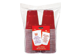 Vignette du produit Selection - Verres rouges en plastique, 50 unités