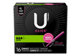 Vignette du produit U by Kotex - Tampons compacts Click, non parfumés, 16 unités, super
