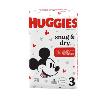 Image du produit Huggies - Couches Snug & Dry, 31 unités, taille 3