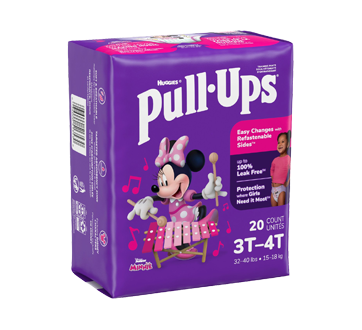 Image 2 du produit Pull-Ups - Sous-vêtements d'entraînement pour filles, 3T-4T, 20 unités
