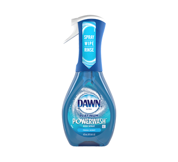 Ultra Platinum Powerwash savon à vaisselle en vaporisateur, 473 ml, parfum frais