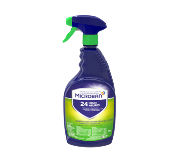 Image du produit Microban - Nettoyant 24 heures pour la salle de bain et désinfectant 24 heures, 946 ml, parfum frais