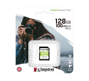 Canvas Select Plus 128GO carte SDXC, 1 unité