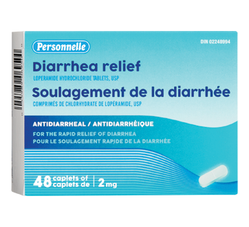 Image du produit Personnelle - Soulagement de la diarrhée, 48 unités