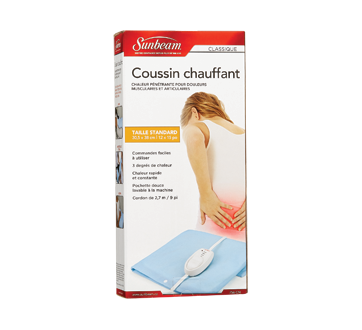 Coussin chauffant 30 x 38 cm, 1 unité