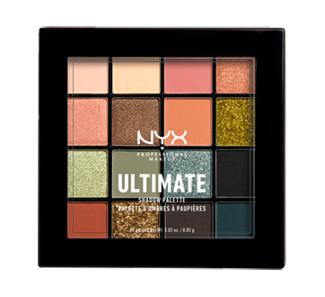 Image 1 du produit NYX Professional Makeup - Palette d'ombres à paupières Ultimate, 13,3 g, Ultimate Utopia