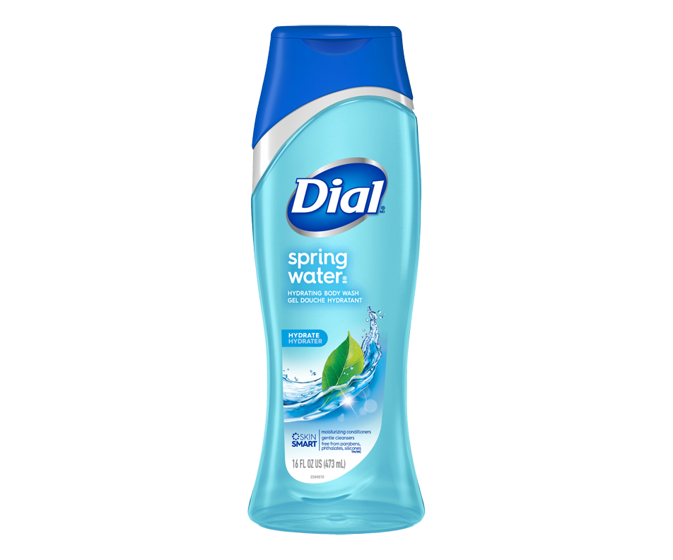 Gel douche fraîcheur toute la journée source naturelle, 473 ml Dial Gel douche et nettoyant