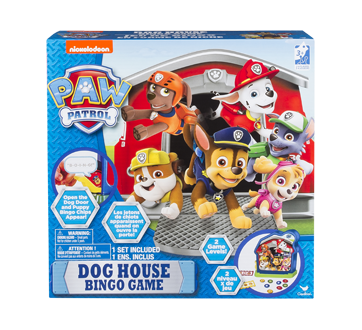 Jeu De Bingo 1 Unite Pat Patrouille Enfants Et Adultes Jean Coutu