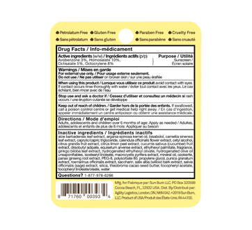 Image 2 du produit Sun Bum - Baume écran solaire pour les lèvres FPS 30, 4,25 g, melon d'eau