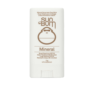 Écran solaire à base minéral pour le visage en bâton FPS 50, 13 g
