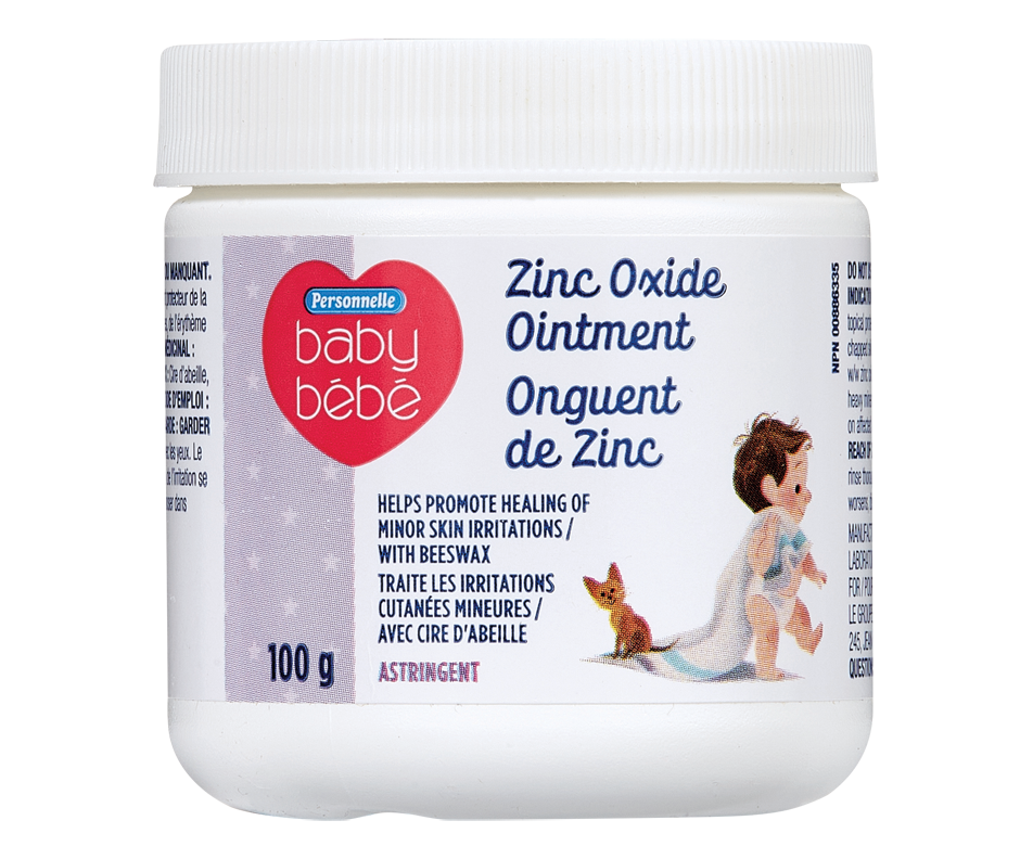 Onguent de zinc, 100 g Personnelle Bébé Bébé Jean Coutu
