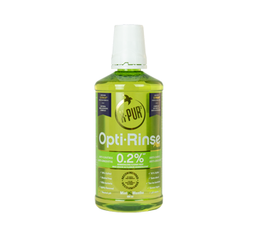 Opti-Rinse plus fluorure à 0,2 %, 500 ml, menthe