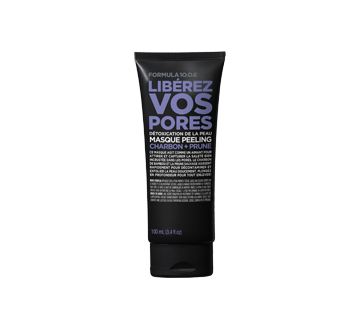 Image du produit Formula 10.0.6 - Libérez Vos Pores détoxication de la peau masque peeling, 100 ml, charbon et prune