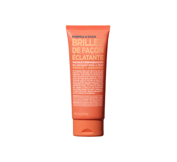 Brillez De Façon Éclatante masque dermabrasion éclaircissant pour la peau, 100 ml, papaye et agrumes