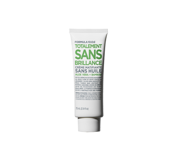 Totalement Sans Brillance crème matifiante sans huile, 75 ml, aloe vera et bambou