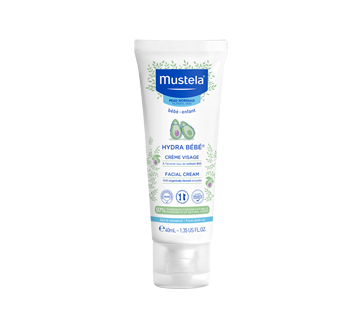 Image du produit Mustela - Crème visage Hydra Bébé à l'avocat bio, 40 ml