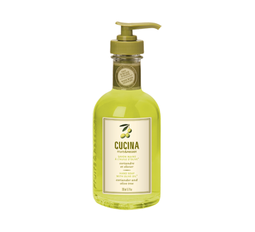 Image du produit Fruits & Passion - Cucina savon mains à l'huile d'olive, 200 ml, coriande et olivier