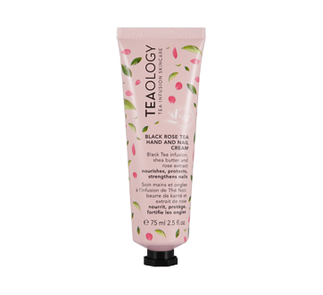 Soins mains et ongles, 75 ml, thé noir beurre de karité et extrait de rose