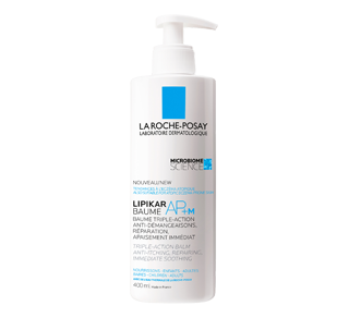 Lipikar baume AP+M triple-action lotion pour le corps, 400 ml