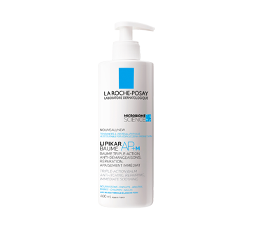 Lipikar baume AP+M triple-action lotion pour le corps, 400 ml