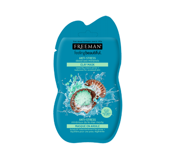Masque en argile sachet, 15 ml, minéraux de la mer morte