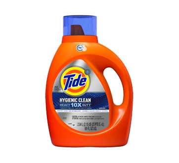 Image du produit Tide - Hygienic Clean Heavy Duty 10X détergent à lessive liquide 44 brassées, 2.04 L, original