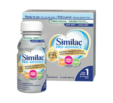 Pro-Advance Étape 1 préparation pour nourrissons, 0+ mois, 16 x 235 ml