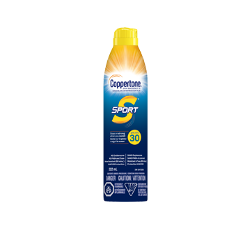 Sport écran solaire en vaporisateur FPS 30, 222 ml