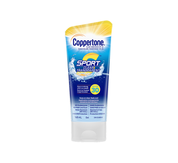 Sport écran solaire transparent FPS 30, 148 ml