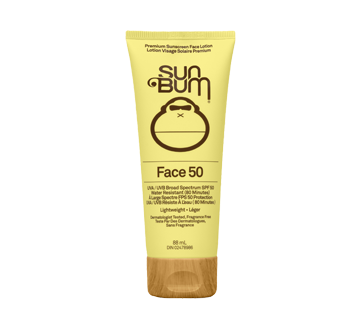 Lotion visage solaire premium léger FPS 50, 88 ml