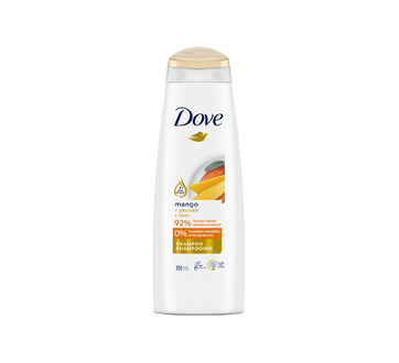 Image 1 du produit Dove - Rituel lissant et lustrant shampooing, 355 ml, beurre de mangue et huile d'amande