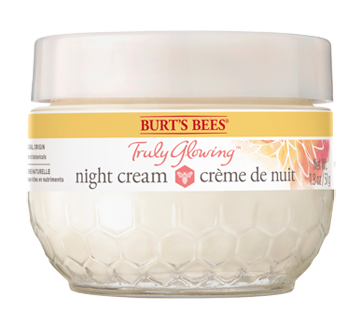 Image 1 du produit Burt's Bees - Truly Glowing crème de nuit pour peau sèche, 51 g