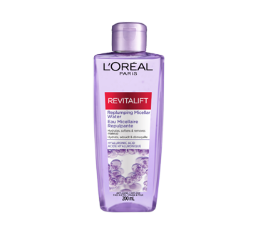 Revitalift eau micellaire repulpante avec acide hyaluronique, 200 ml