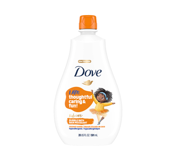 Kids Care bain moussant hypoallergénique pour enfants, 591 ml, biscuit à la noix de coco