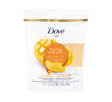 Glowing Care sels de bain moussant, 793 g, mangue et amande