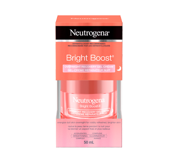 Image du produit Neutrogena - Bright Boost gel-crème réparateur nuit pour le visage, 50 ml